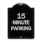 Signmission 2 Hour Parking Parking for Customers Heavy-Gauge Aluminum Sign, 24" x 18", BS-1824-24498 A-DES-BS-1824-24498 - alternate 1